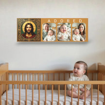 Emerald Sacred Icon - Jesus - ÄLSKAD Baby Foto 