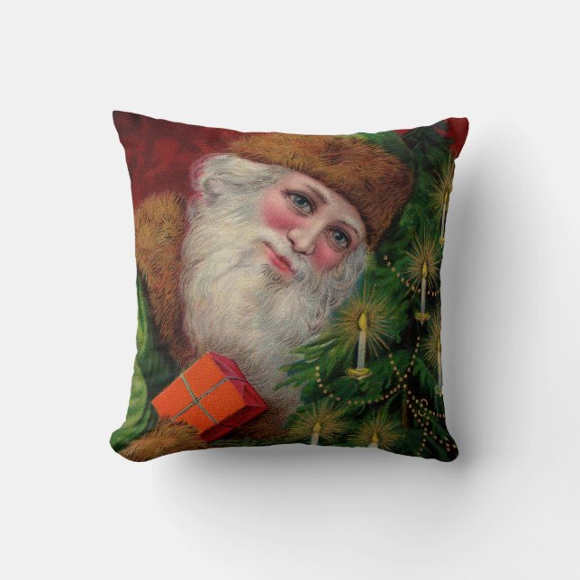 Emerald Santa Dekorativ kudde (Framsida)