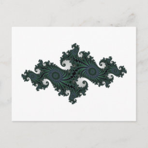 Emerald Seahorse Julia Postcard Vykort