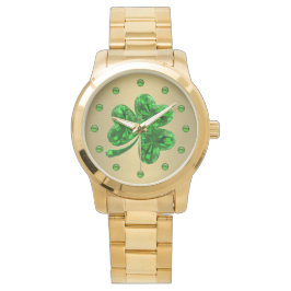 Emerald Shamrock Armbandsur