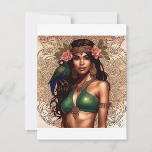 Emerald Shimmer Anteckningskort