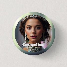 Emerald Shine Skönhetstävling Button Pin Anpassnin Knapp