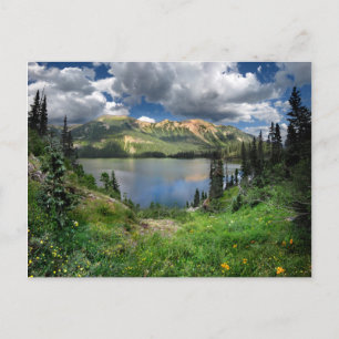 Emerald Sjö 4 - Weminuche Wilderness - Colorado Vykort