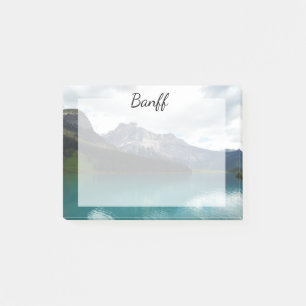 Emerald Sjö, Banff National Park, Alberta, Kanada Post-it Block