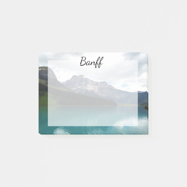 Emerald Sjö, Banff National Park, Alberta, Kanada Post-it Block (Framsida)