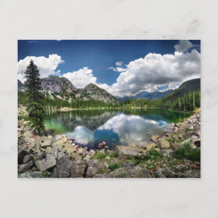 Emerald Sjö - Weminuche Wilderness - Colorado 5 Vykort