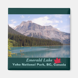 Emerald Sjö/Yoho National Park, Kanada Magnet