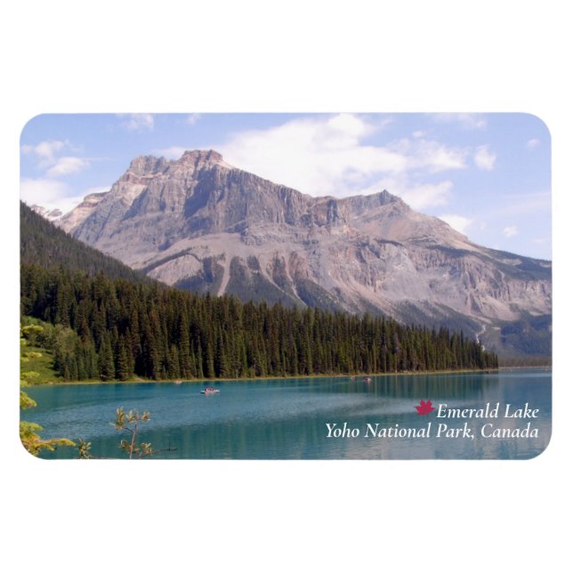 ©Emerald Sjö/Yoho National Park, Kanada Magnet (Horisontell)