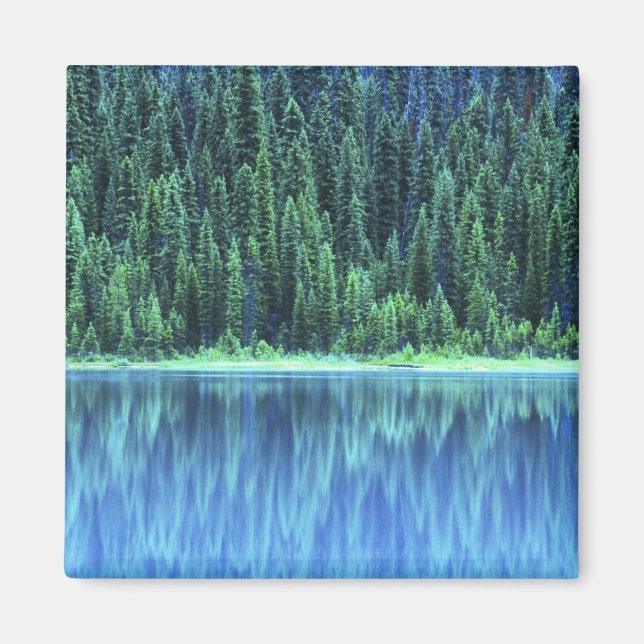 Emerald Sjö, Yoho NP, BC, Kanada Magnet (Framsidan)