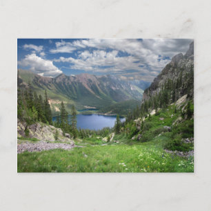 Emerald Sjöar 2 - Weminuche Wilderness - Colorado Vykort