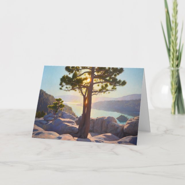 Emerald Sten Greeting Card Kort (Framsida)