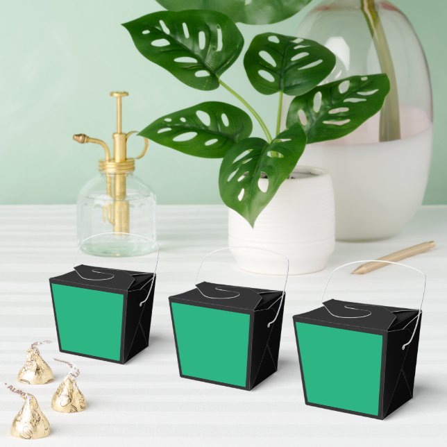 Emerald & Svart Favoritlåda (Redigerbar) Presentaskar (Multipel)