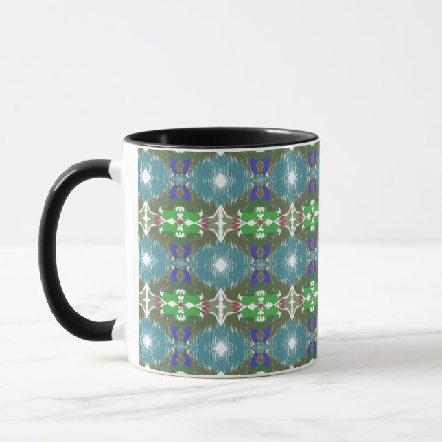 Emerald Tide Kaleidoscope Mugg (Vänster)
