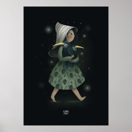 EMERALD TOUCANET av Alexandra Dikaia Poster