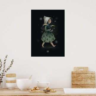 EMERALD TOUCANET av Alexandra Dikaia Poster