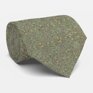 Emerald Trädgårds Slipsklämma – Texturerad Blomma Slips