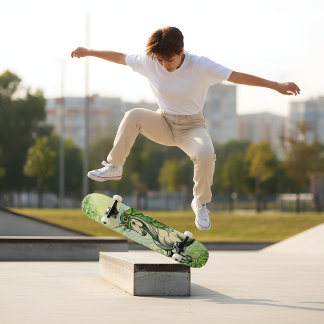 Emerald Unicorn Mini Skateboard Bräda 18,5 Cm