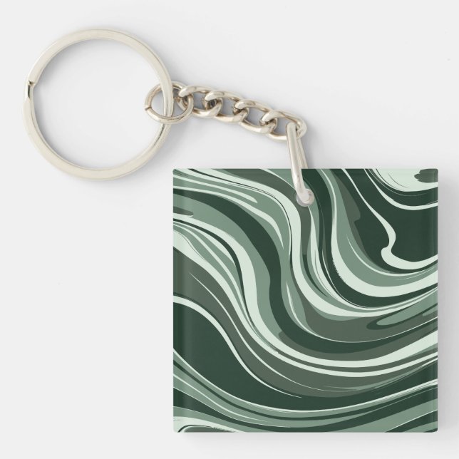 Emerald Vågar Abstract Design (Framsidan)