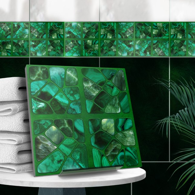 Emerald Vår - Cellkollage N3 Kakelplatta (Skapare uppladdad)