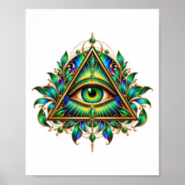 Emerald Watcher-affisch Poster