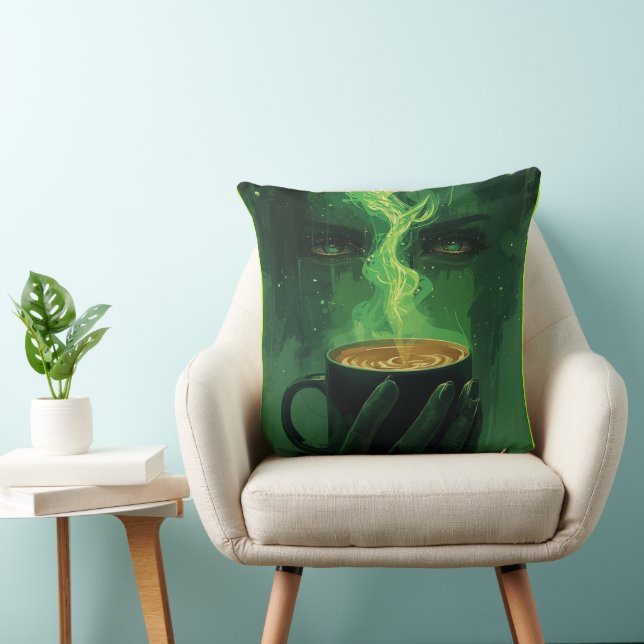 Emerald Whispers – The Spirit in the Cup Kudde (Stol)