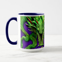 Emerald Wyrm Elegans Mugg