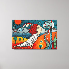 Emergence of Humans Canvastryck