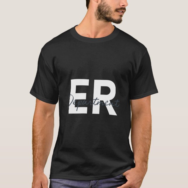 Emergency Dept Emergency Room Er Healthcare Nursin T Shirt (Framsida)