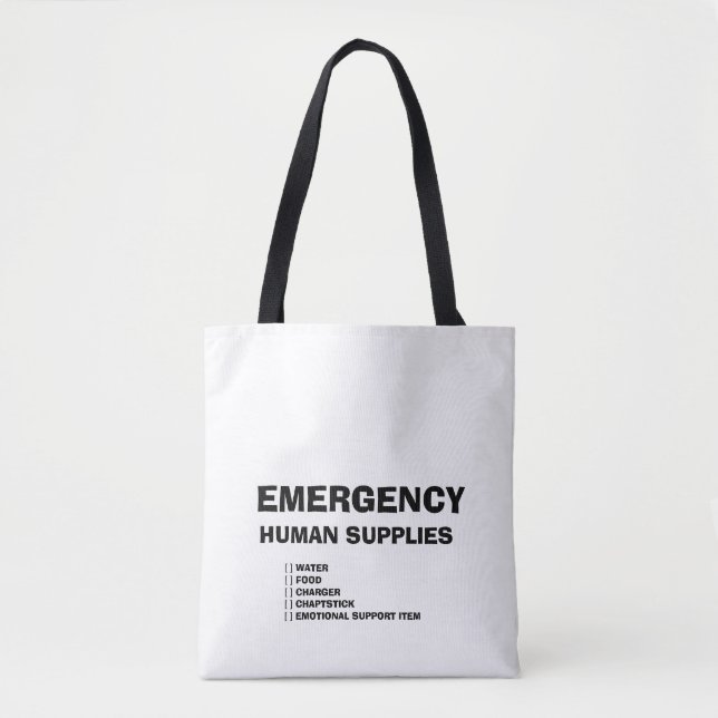 Emergency Human Supplies Tygkasse (Framsida)