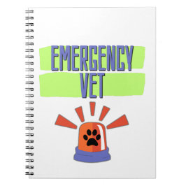 Emergency Vet – Veterinary Emergency Design Anteckningsbok
