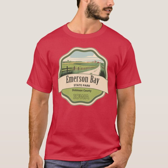 Emerson Bay State Recretion Area T Shirt (Framsida)