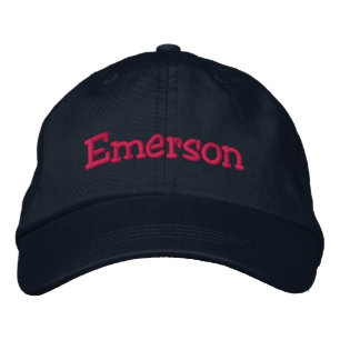 Emerson broderade baseballmössamarinshock rosa broderad keps