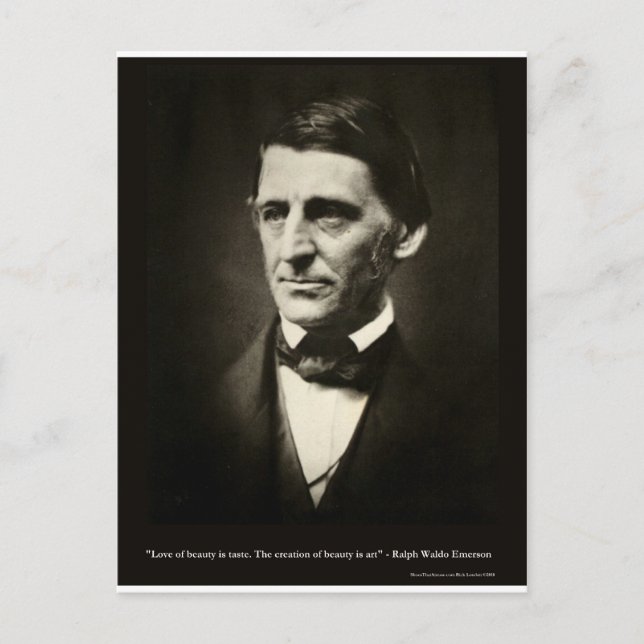 Emerson Kärlek i Beauty är citat av Kärlek från Ta Vykort (Framsida)