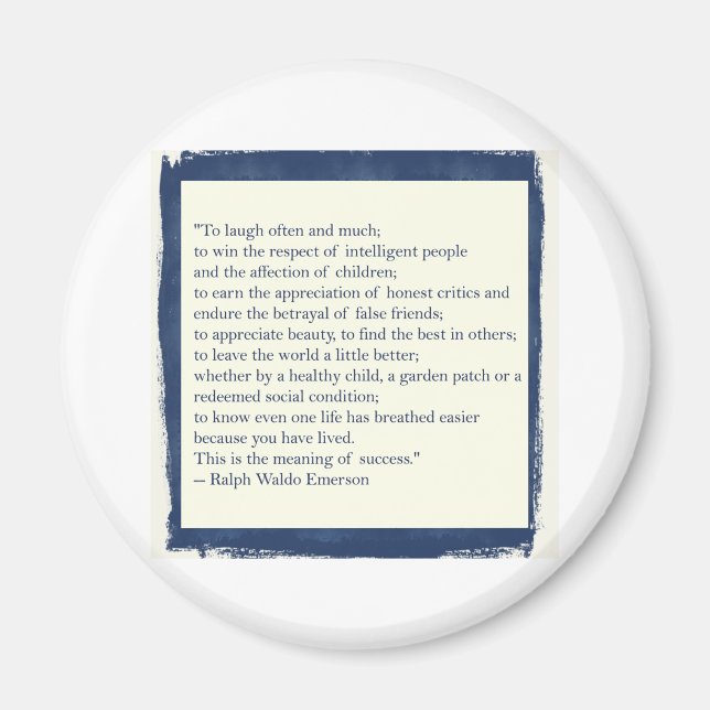 Emerson Quote Magnet (Framsidan)