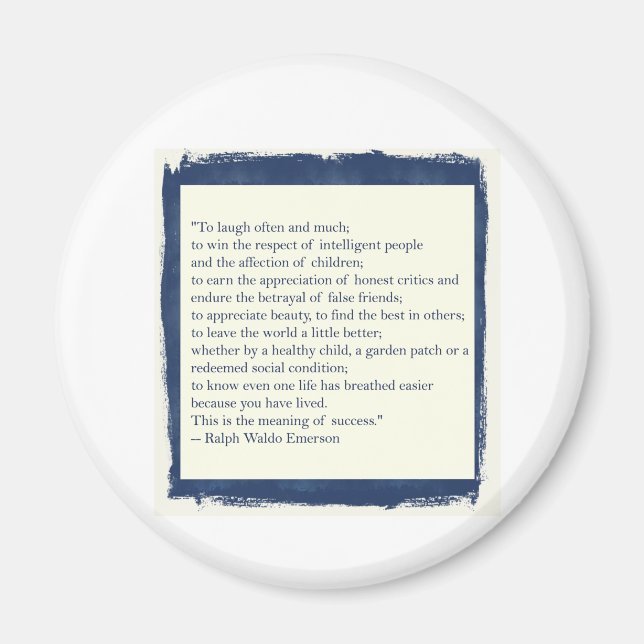 Emerson Quote Magnet (Framsidan)