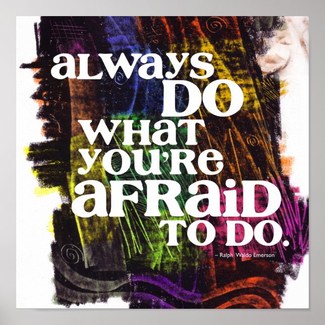 Emerson Quote Poster (Framsidan)