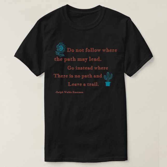 Emerson Quote T Shirt (Design framsida)