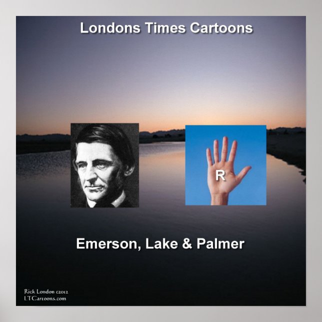 Emerson & Sjö Funny Poster (Framsidan)