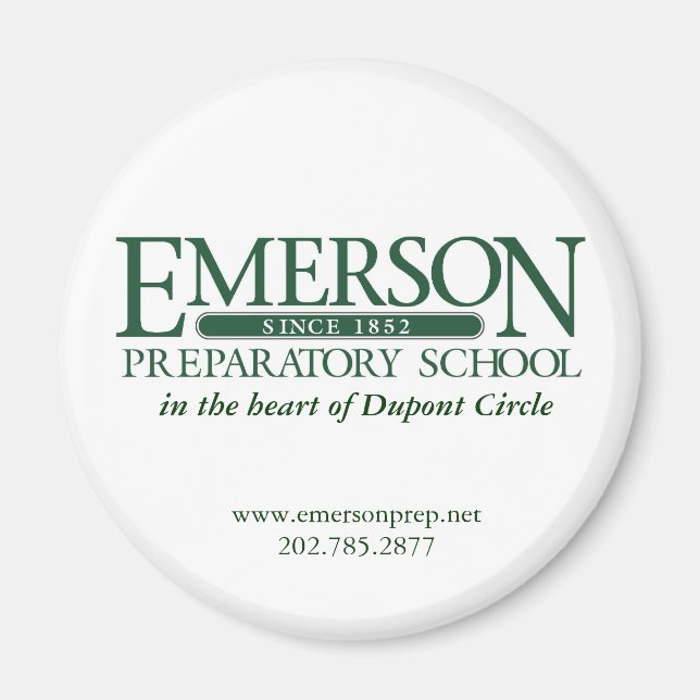 EmersonPrep Magnets - Version 1 Magnet (Framsidan)