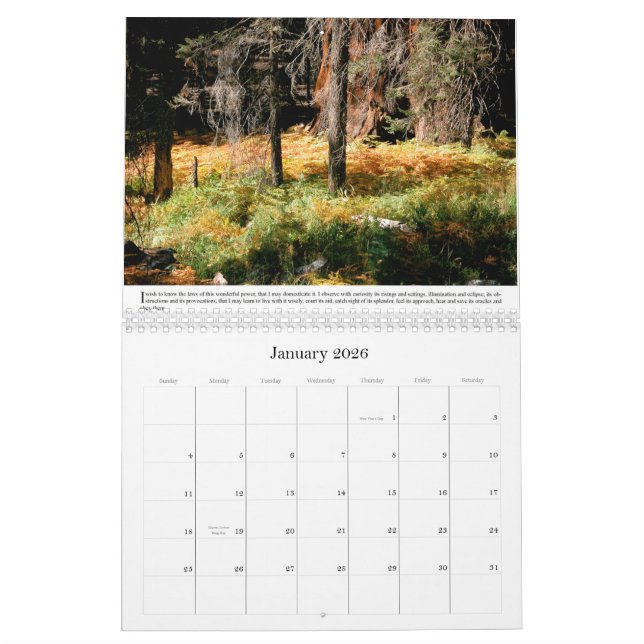 Emersons vetenskap av Spriiten Kalender (Jan 2026)