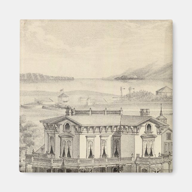 Emery Bostad, Oakland, Alameda Co Magnet (Framsidan)