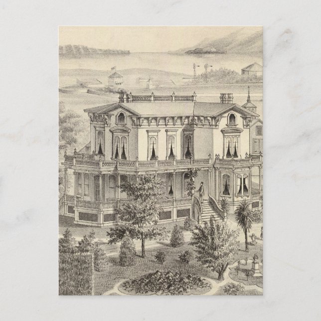 Emery Bostad, Oakland, Alameda Co Vykort (Framsida)