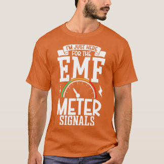 EMF-mätarsignaler Professionell Ghost Hunting T Shirt