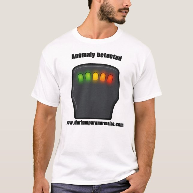 EMF Meter Detector T-Shirt (Framsida)