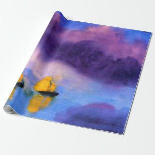Emil Nolde - Hav med violetta moln och segelbåtar Presentpapper