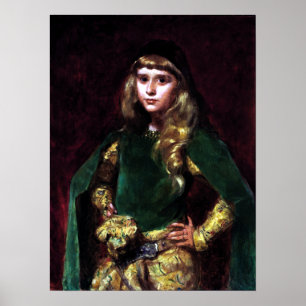 Emile Auguste Carolus-Duran Natalie vid tio Poster