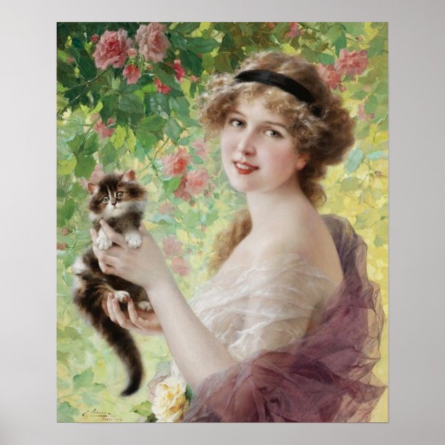 Emile Vernon Precious Kitten Poster (Framsidan)