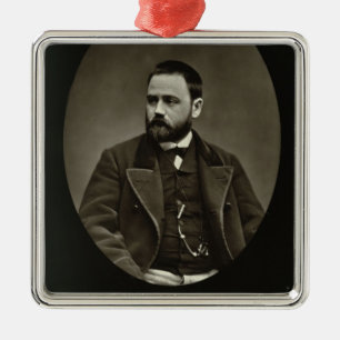 Emile Zola (1840-1902) från 'Galerie Contemporain Julgransprydnad Metall