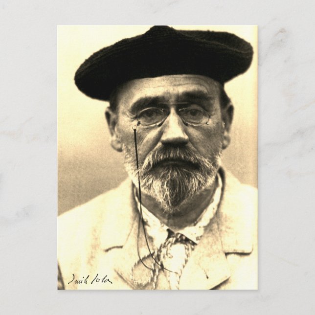 Émile Zola, 1902 Vykort (Framsida)