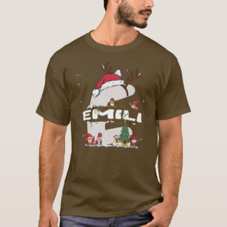 Emili Christmasw Emili Name for funny Xmas T Shirt